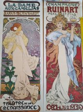 La. dame Mucha Plakát plagát - 4