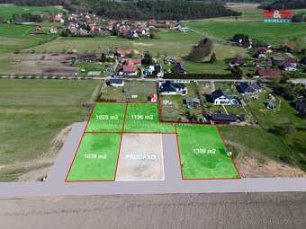 Prodej pozemku k bydlení, 1196 m², Hřibiny-Ledská - 4