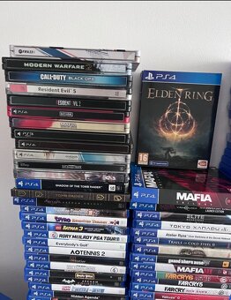 Příslušenství ps4 a ps5 + hry - 4
