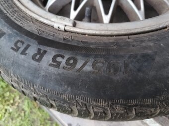 Kola 15" + zimní pneu Michelin - 4