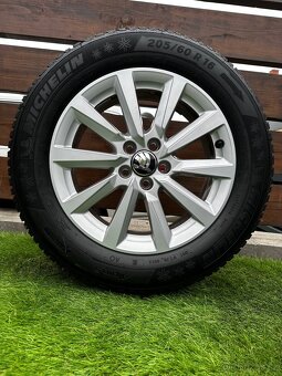Alu kola 5x100 R16 s pneu (A1) - 4
