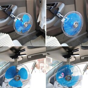 Ventilátor 12V oscilační - 4