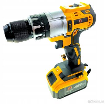 Aku sada příklepová vrtačka +Úhlová bruska 2×48V//NOVÝ - 4