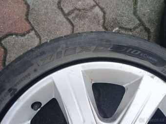 Alu disky Fiat Punto R15 + Falken 195/45 R15 78V letní - 4ks - 4