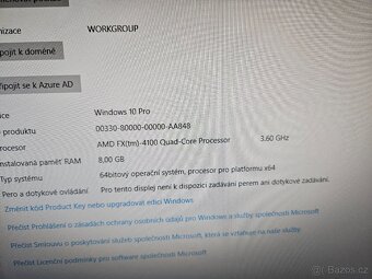 Herní pc FX-4100 8gb ddr3 GTX460 1gb lcd 24" full hd GTA5 - 4