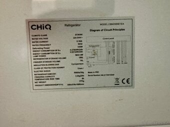 Lednice CHiQ CBM250NE1EA - 4