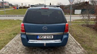 Opel Zafira 1.6 16V 77kW LPG 7MÍST nová STK - 4