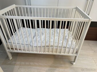 Postýlka s matraci +peřinka a polštář - 4