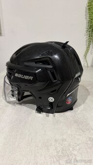 ✅ PROFI PRILBA BAUER - RE-AKT 155 - veľkosť L - BLACK ✅ - 4