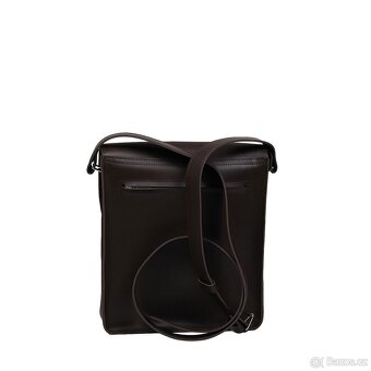 Kožená taška - hnědá - NOVÁ - 4