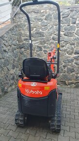 Kubota K008-3 + 1x lžíce, r.v. 2020, 1914 mth, TOP stav - 4