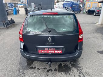 RENAULT MEGANE KOMBI 1.6i 16V 83KW LPG-PLYN ČR - 4
