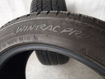 245/45 r18 zimní pneumatiky 7,5-8mm - 4