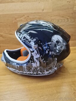 Dětská motokrosová helma X-treme S 51-52 - 4