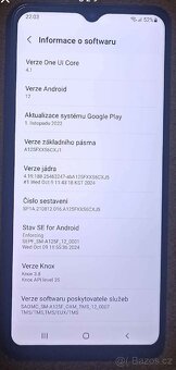 Mobilní telefon Samsung a12, 4/128GB, PĚKNÝ - 4