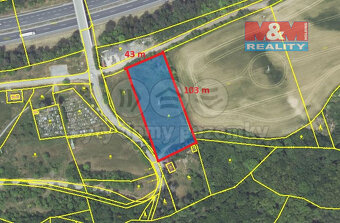 Prodej louky, 4400 m², Vráž, ul. Svatojánská - 4