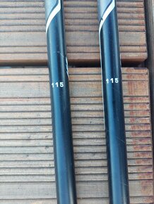 Prodám sjezdové hole Tecnopro 115cm - 4
