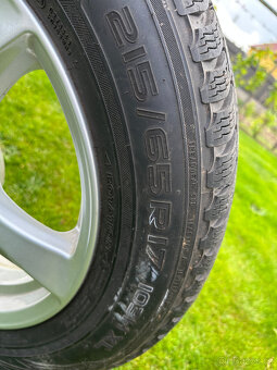 Sada zimních kol - VW Tiguan (215/65 R17) Nokian WR3 - 4