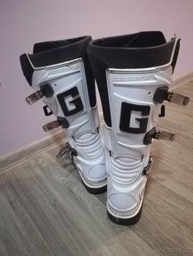 Motokrosové boty GAERNE GX-1 bílá - 4