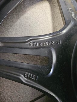 Prodám alu disky Mercedes Benz Amg GT63 20" + pneu Michelin - 4