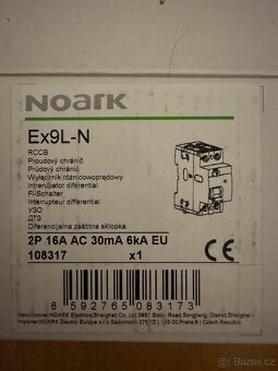Proudový chránič NOARK 108317 EX9L-N 6kA - 4
