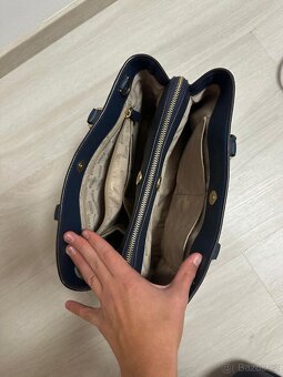 Originální Michael Kors kabelka, tmavě modrá - 4