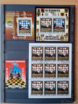 Poštovní známky - aršíky v albu. - 4