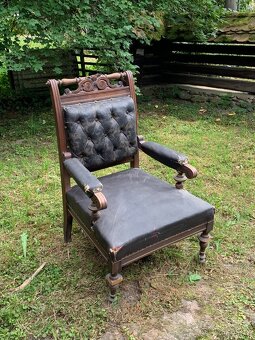 starožitné křeslo - 4
