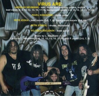 VIRUS 4xCD (zcela nové, již nesehnatelné rarity) - 4