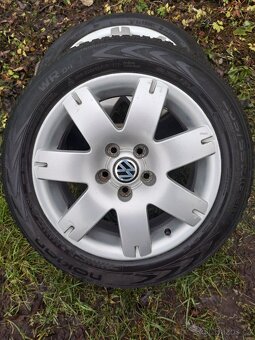 Alu kola 5x112 originál VW 205/55 R16 - 4