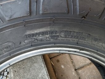 Užitkové letní pneumatiky Michelin 205/75 R17 C 113/111 - 4