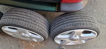 Alu kola touareg 5x130 185/35r17 - 4