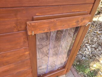 NOVÁ Bouda pro psa 100 x 60 x 60 cm (vel. M), Skladem - 4