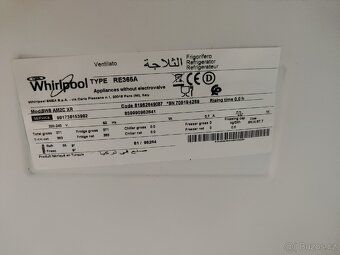 Chladnička Whirlpool velká bez mrazaku - 4