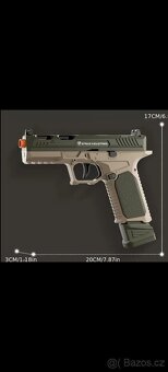 Dětská plastová poloautomatická pistol SIG17 - 4