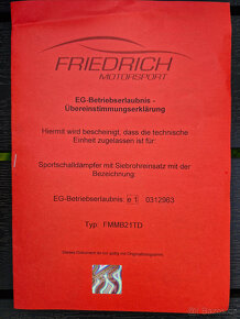 Vyfuk sport Mercedes SL R231 Friedrich + homologace - 4