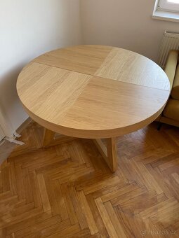 Rozkládací stůl Windsor ø 130 cm - 4