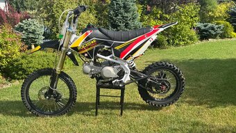 PITBIKE 125 17/14 KRÁSNÝ STAV - 4