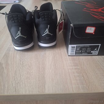 NIKE Air Jordan 4 Retro SE black canvas - 4
