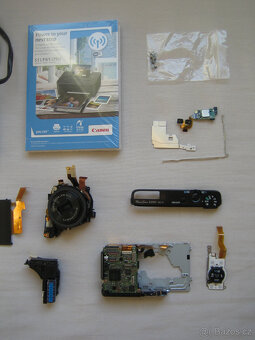 Canon PowerShot S200 - náhradní díly a příslušenství - 4