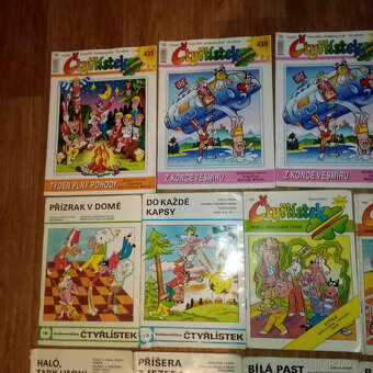 Prodám staré časopisy Čtyřlístek - 4