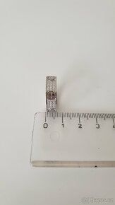 2x pavé Love ring - 4