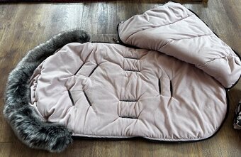 Zimní fusak Makaszka s rukávníkem - 4