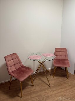 Jidelni stul a 2 židle/ dining table and 2 chairs - 4