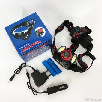 Čelovka 3x LED se zoomem - 4