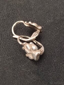 Přívěsek + náušnice psi packa - 4