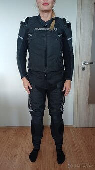 Kožená dámská kombinéza Bogotto Misano - 4