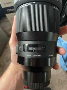 Sigma Art 135mm f1.8 DG HSM pro Sony E - 4