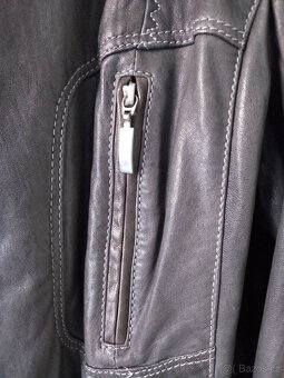 Kožená bunda značky BIBA/NOVÁ - 4