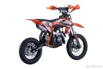 Pitbike Zuumav S3 125cc 14/12 - oranžová - 4